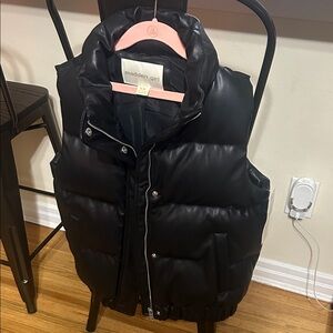 Madden Girl Black Quilted Vest